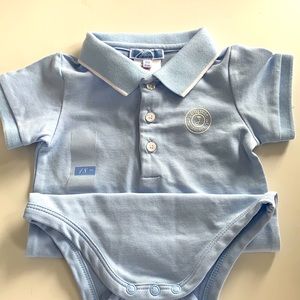 Jacadi Blue 18 month Onesie/Bodysuit
